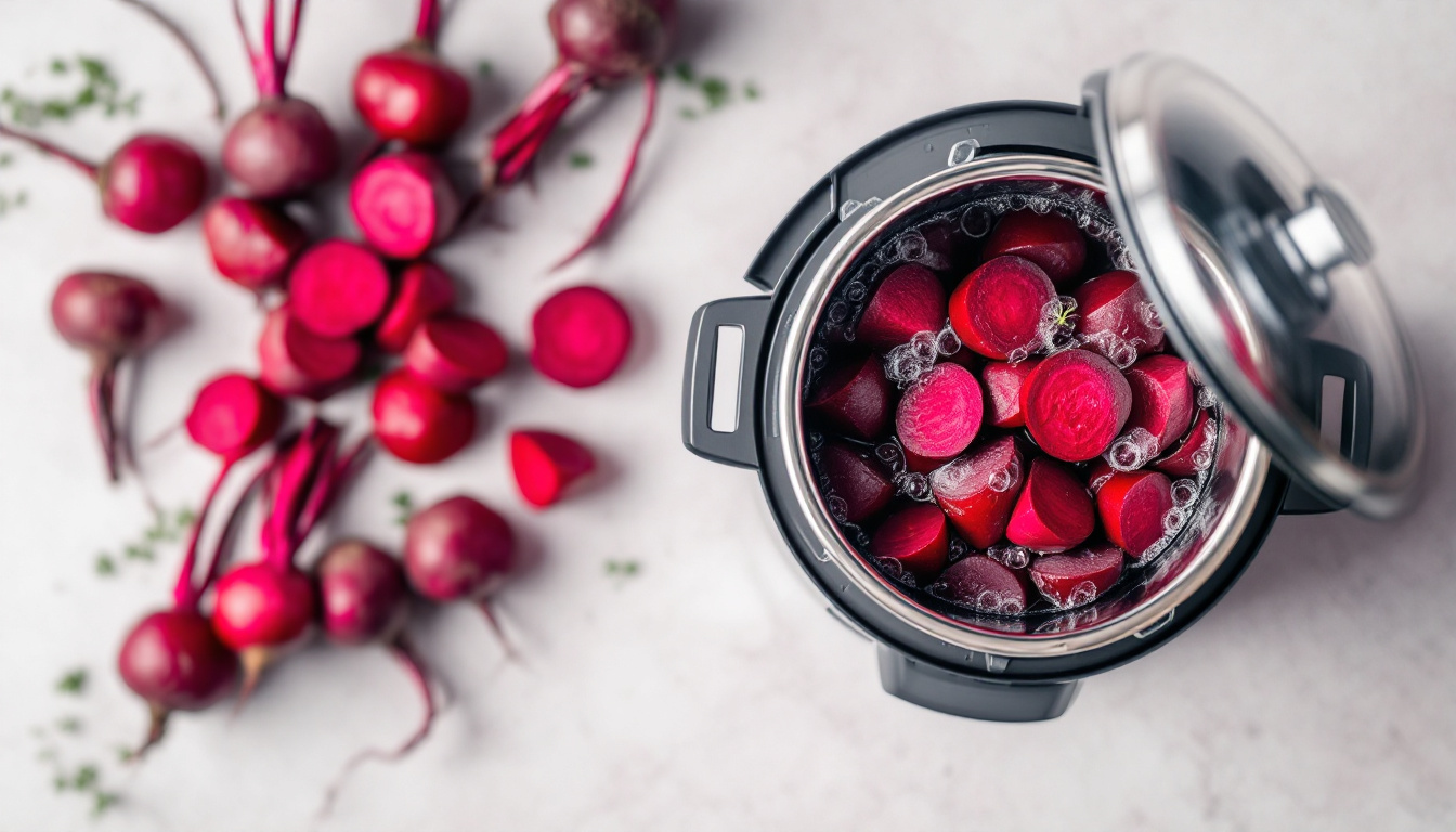 Comment cuire les betteraves rouges en cocotte minute ?